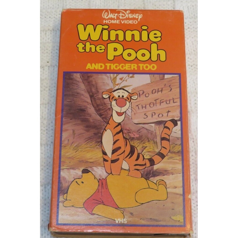 Winnie the Pooh And Tigger Too 1974 ORIGINAL VHS